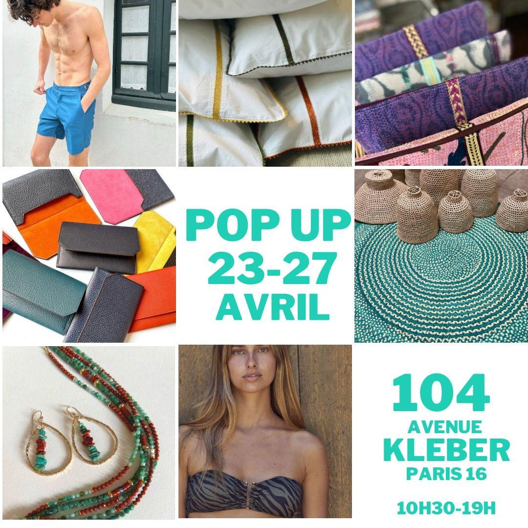 Pop-up store à Paris du 23 au 27 avril 2024