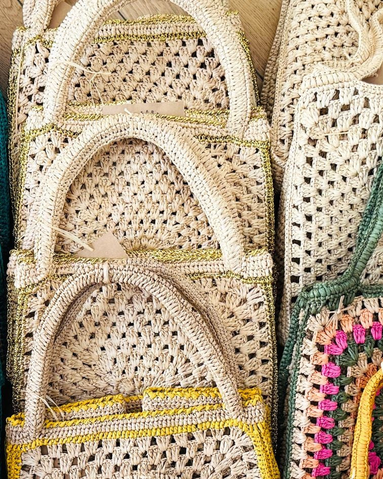 sacs à main couleurs faits main