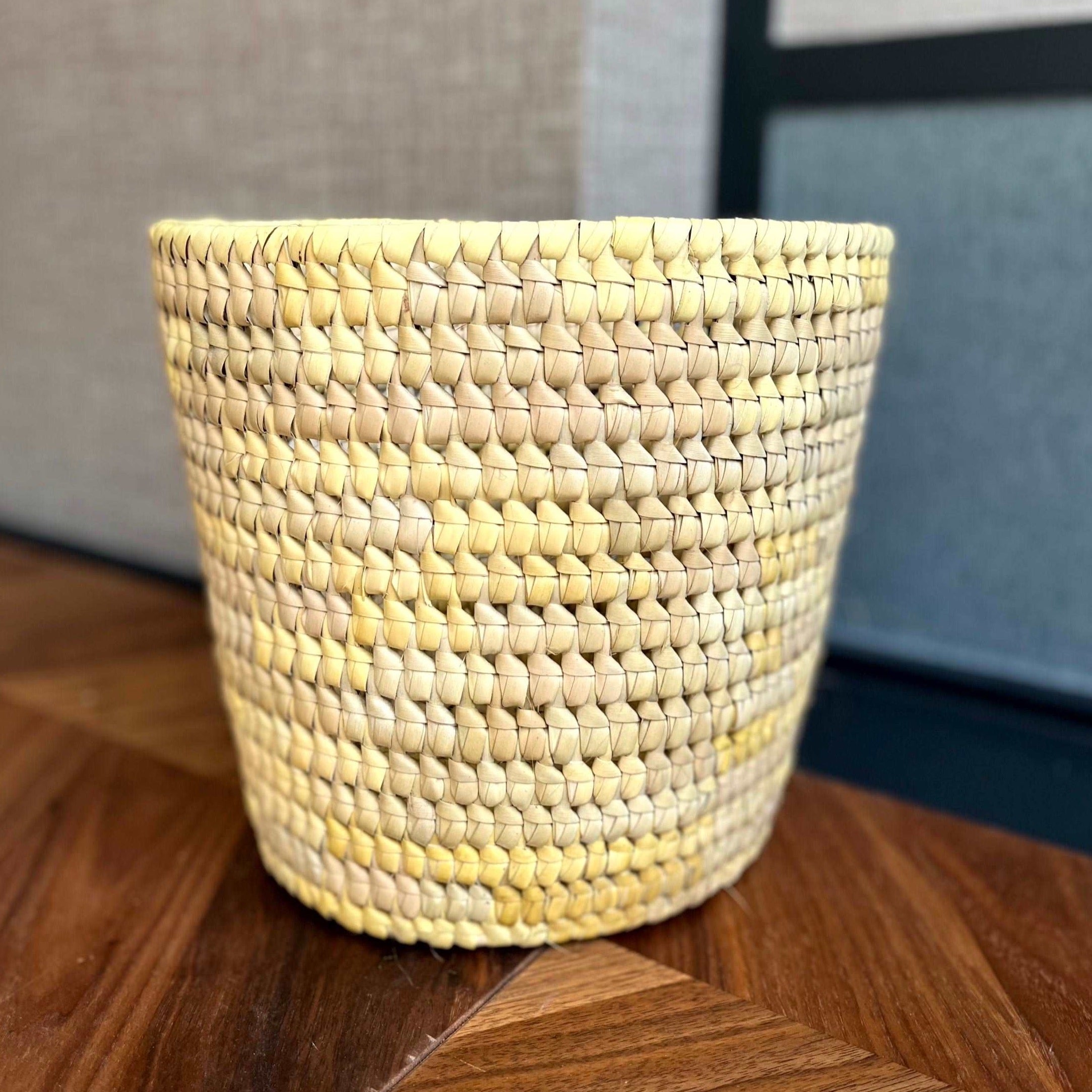 Corbeille rigide en satrana- Julienne