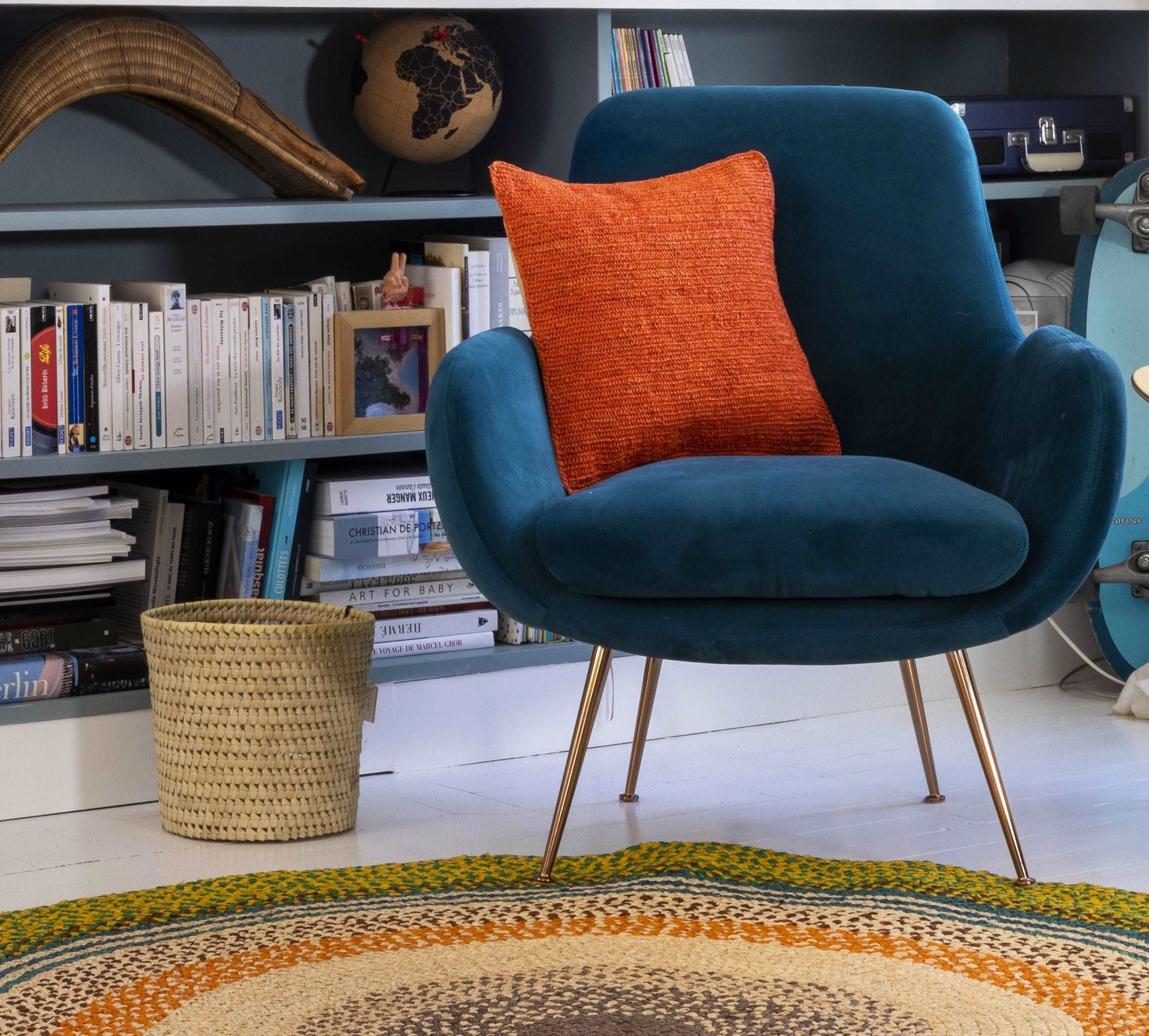 Corbeille rigide en satrana- Julienne