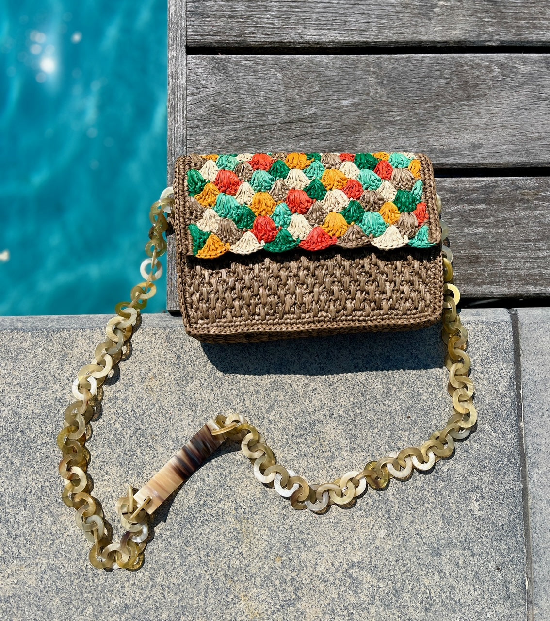 Sac a 2025 main ethnique chic