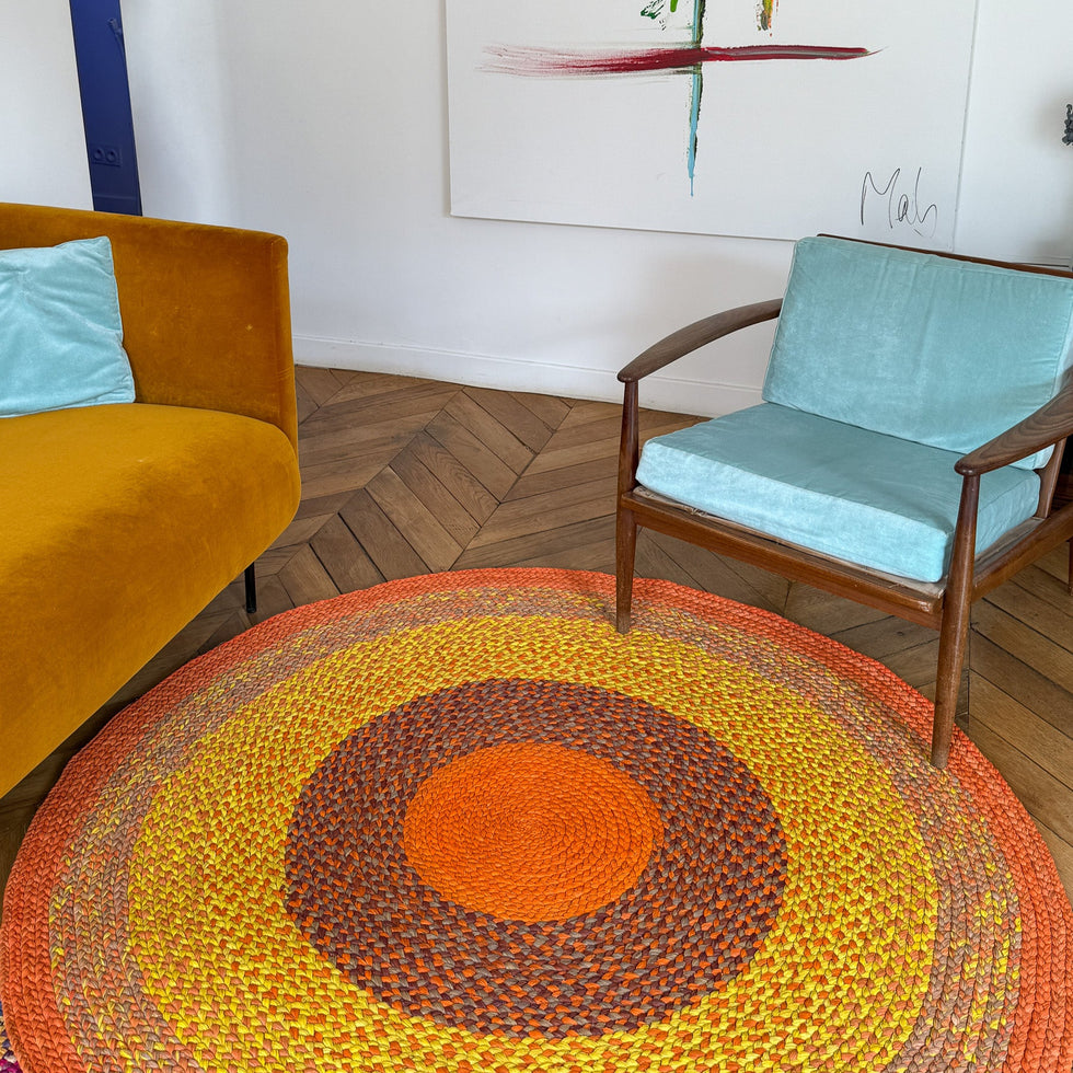 Tapis ronds en raphia de Madagascar – INTIMANI