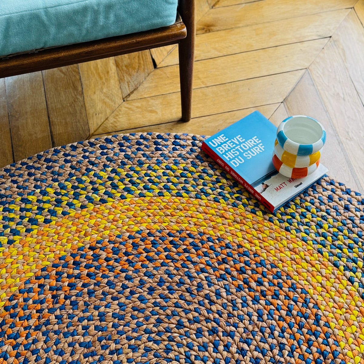 Tapis ronds en raphia de Madagascar – INTIMANI