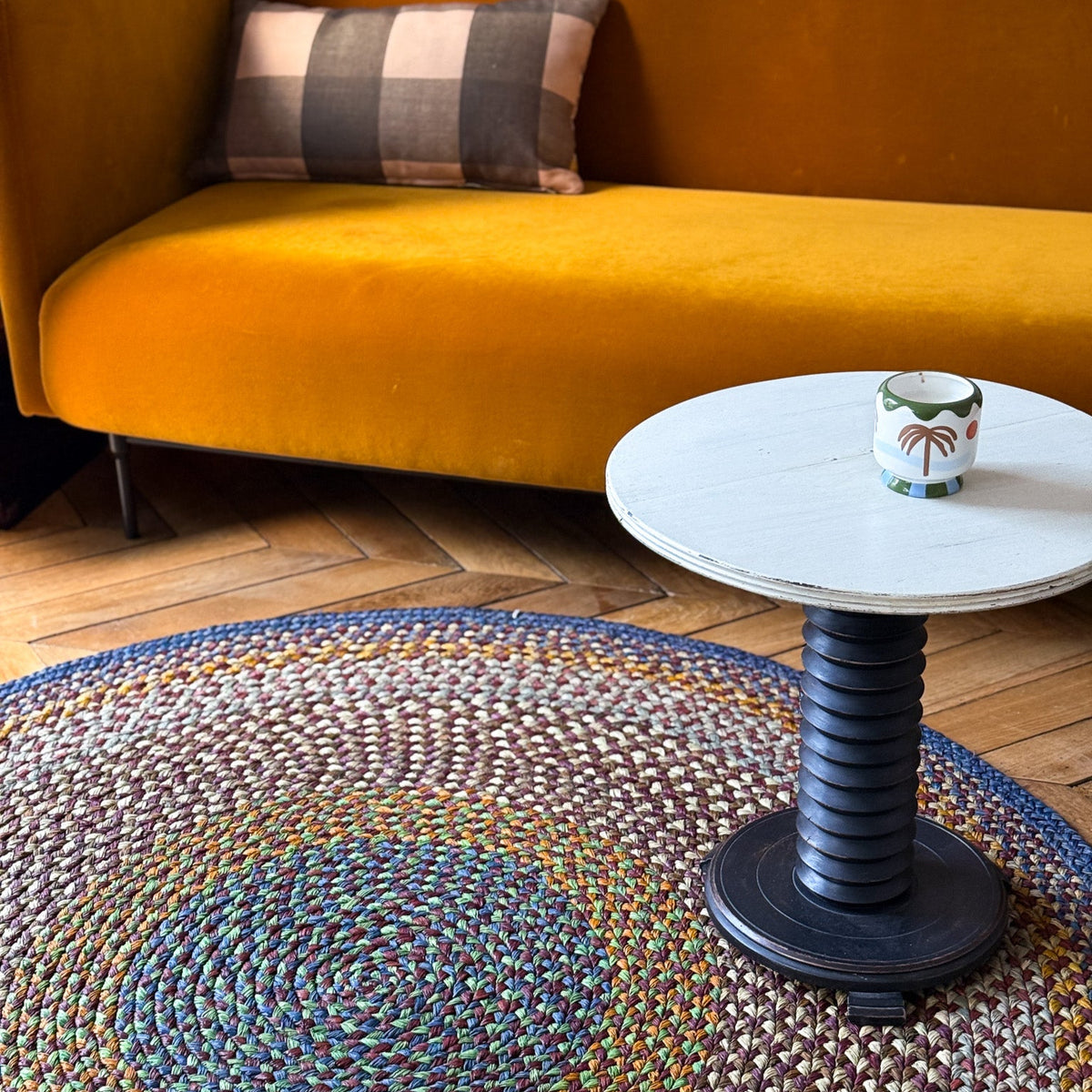 Tapis ronds en raphia de Madagascar – INTIMANI
